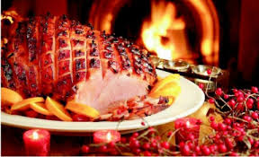 Christmas ham